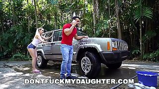 mom tells daughter to fuck dad